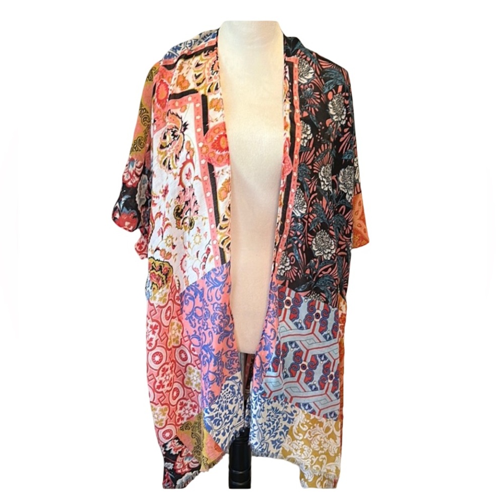 Vibrant chic adjustable Coverup